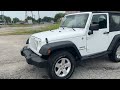 2014 Jeep Wrangler Sport 4x4 Two Door For Sale!