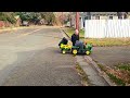 Thugs steel johndeer tractor , even the police were to scared to pursue.