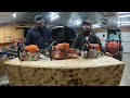 70cc Chainsaw Shootout! Husqvarna VS Stihl. 572XP MS462C MS400C