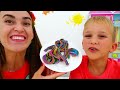 Vlad and Niki - funny stories with Toys for children