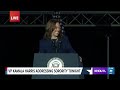 Vice President Kamala Harris speaks at convention for Black sorority during Houston visit