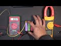 How to calculate battery internal resistance manually or by using a meter