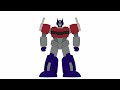 Transformers ONE in 2D Orion Pax / Optimus prime