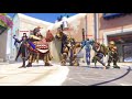 Tanking the Terrible Trio 2/2 (Competitive Overwatch)