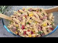 I never tire of eating this tuna salad! Colorful pasta salad with tuna - Recipe # 95