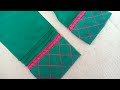 New Trouser Design for Eid  |  Designer Summer Trouser Cutting and Stitching by Dua Rehman Dresses.