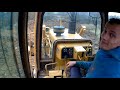 Operating a D6D Caterpillar buldozer