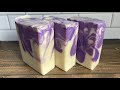 Making and Cutting Luscious Lavender | Cold Process Soap Art | Beach Babe Soapery