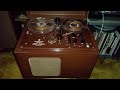 Brush Soundmirror reel to reel tape recorder Video clip #2