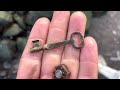 A Ring, A Key and a Bottle. Mudlarking & Metal Detecting Treasure River