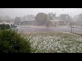 Hail storm