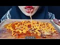 PEDASNYA DASYAT 💥ASMR MIE SAMYANG, JAMUR ENOKI PEDAS, TELUR CEPLOK MATA SAPI  | MUKBANG