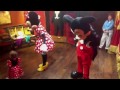 Sophia w Mickey and Minnie