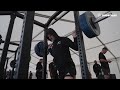 New Zealand rugby push themselves in the gym ahead of the Rugby World Cup final