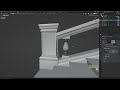 Creating Beautiful Stairs With Balustrade in Blender - Step-By-Step