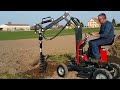 JMEKA - Self-propelled mini digger on 4 wheels - Smartpel Move (J3)