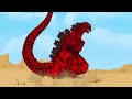 Returning From The Dead of TITAN GODZILLA & KONG - Rotation Luck FUNNY CARTOON | Godzilla MOVIES