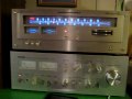 Marantz 2100 Tuner, Yamaha CA-810 Amp, Dynaco A25 Speakers, and 32gb iPod Touch