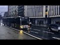 Buses Bringing Luxembourg To Life In The Dark Early Morning | Soothing Bus Spotting Compilation
