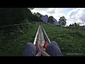 Pfingstegg Alpine Coaster FULL SPEED | 4k | Switzerland