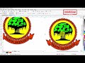 Cara Mudah Merubah Logo Partai Jadi Vector - Tutorial CorelDRAW