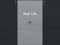 Animation vs Real Life - C-17 Air Force Base Crash #planecrash