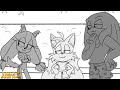 SonAmy Pool Stares~ : Sonic Boom [Sonic & Amy Animatic Dub]