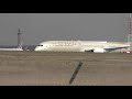 [4K] ETIHAD AIRWAYS B787-10 (A6-BMC + A6-BME) / TAXI + TAKE OFF / PARIS CDG AIRPORT