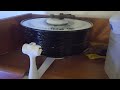 3D printed spool holder in action