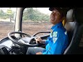 Driver Baru Masuk Di Tes Pakai Hino 500 Bermuatan Batubara lulus Tes Part 3