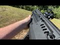 Tavor TS12 shotgun POV firing