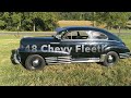 1948 Chevy Fleetline Driving