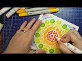 Copic Marker Dot Mandalas & Questions for My Audience!