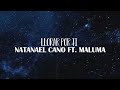 (LETRA) Llorar Por Ti - Natanael Cano Ft. Maluma (Video Lyrics)(2022)