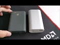 Hama Supreme 10HD vs Hame H13 - 10000mAh?! - real capacity, charging and output current test