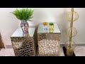 Luxurious side tables using the glue gun | diy furniture ideas | fashion pixies