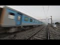 Dangerous 160 kmph GATIMAN EXPRESS attacks Asaoti -India's FASTEST Train- Indian Railways