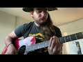 She Talks To Angels - The Black Crowes Intro Guitar Cover