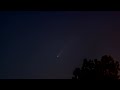 Comet NEOWISE Timelapse 7/15/2020