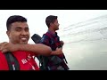 কাকার কাঁধে চড়ে ছোট্ট একটা সাগর পাড়ি দিলাম😂🤣