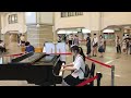 When I was playing Forever Love at [Station Piano], I was surprised.（It has English subtitles.）