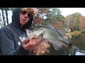 Fishing GOLF COURSE PONDS For GIANT Bass! (Bank Fishing)