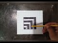 How To Draw 3D Hole - Easy Trick | 3D Hole Illusion | 3D Drawing On Paper |