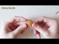 Crochet Mini Hamburger Keychain | Amigurumi Tutorial | SpringDay DIY
