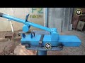 NEW Manual Pipe Clamp Making Tool / Simple Genius ideas To Round Pipe Clamp Making / PVC Pipe Clamp