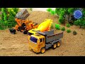 Mega RC Trucks RC Heavy Haulage RC Car Transport RC Traktor Volvo Lesu BL71 RC Wheel Loader Dozer!!