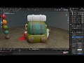Blender Tutorial  - Modeling Camping Backpack 🎒+ Free 3D Model
