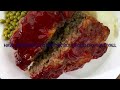 THE EASIEST AND SIMPLE WAY TO MAKE OLD SCHOOL MEATLOAF/SUNDAY DINNER RECIPE IDEAS SEGMENT
