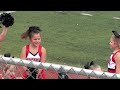 Ellie and Union Mighty Mites Cheer Squad