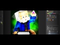 ▶SPEED ART | SrThrone | PP MINECRAFT